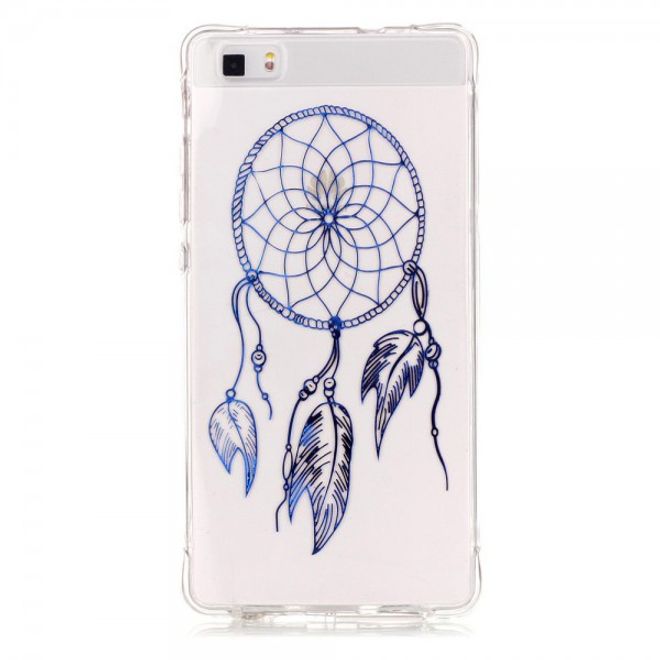Handyhülle für Huawei P8 Lite - TPU Soft Case - lackiert - Traumfänger