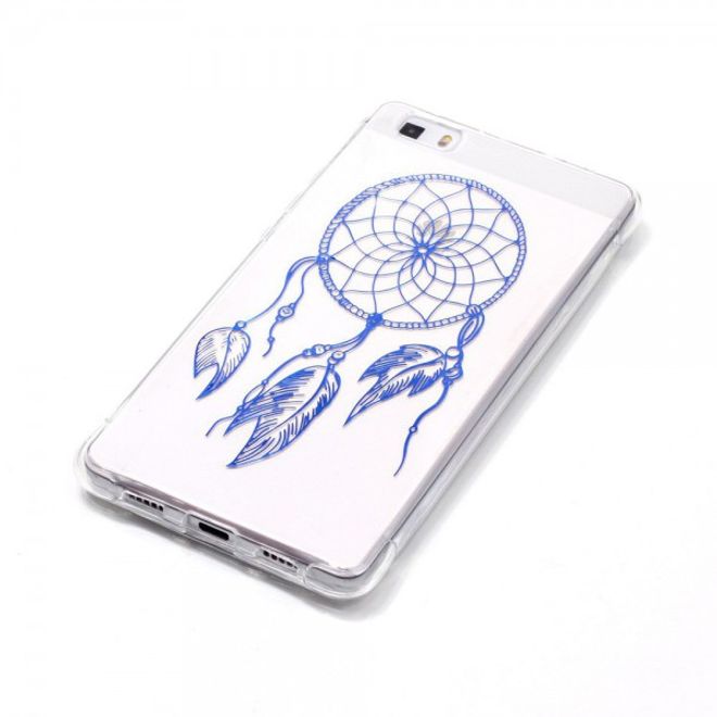Handyhülle für Huawei P8 Lite - TPU Soft Case - lackiert - Traumfänger