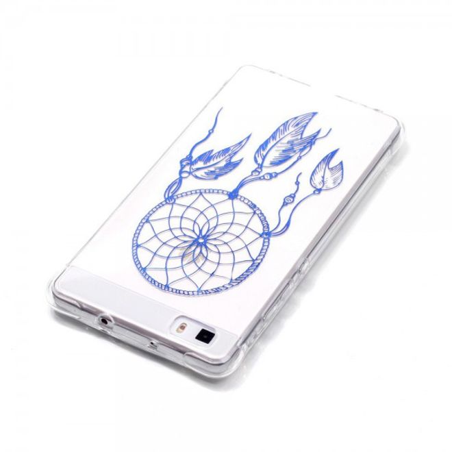 Handyhülle für Huawei P8 Lite - TPU Soft Case - lackiert - Traumfänger