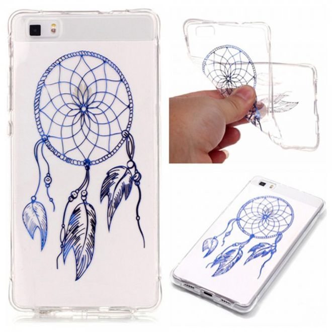 Handyhülle für Huawei P8 Lite - TPU Soft Case - lackiert - Traumfänger