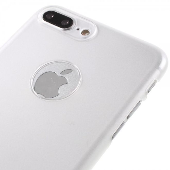 Handyhülle für iPhone SE (2022) / SE (2020) / 8 / 7 - Case aus elastischem und hartem Plastik - Glitzermuster - pink