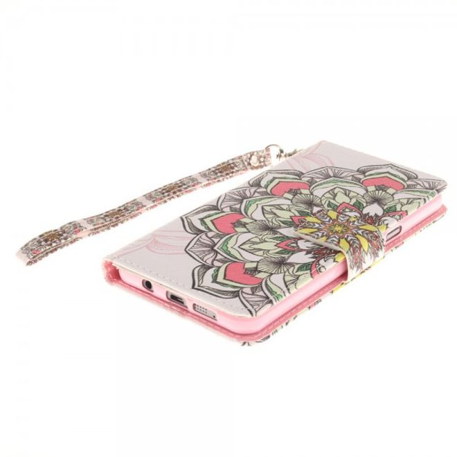 Samsung Galaxy A3 (2016) Hülle - Case aus Leder - Mandala