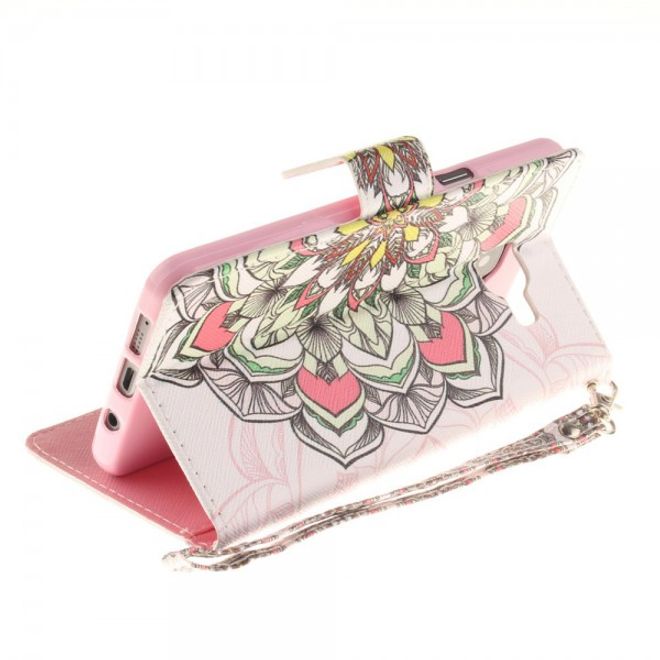 Samsung Galaxy A3 (2016) Hülle - Case aus Leder - Mandala