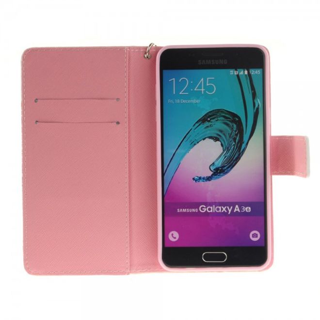 Samsung Galaxy A3 (2016) Hülle - Case aus Leder - Mandala