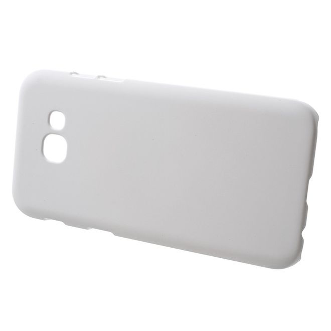 Samsung Galaxy A5 (2017) Hülle - Case aus gummiertem Plastik - weiss