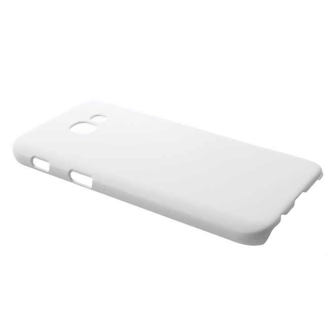 Samsung Galaxy A5 (2017) Hülle - Case aus gummiertem Plastik - weiss