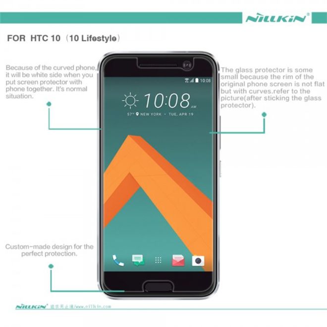 HTC 10 Schutzfolie mit kratzfester Beschichtung von Nillkin