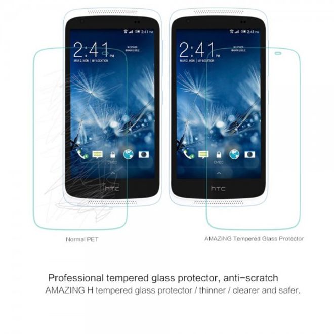 HTC Desire 526/526G Schutzfolie aus gehärtetem Glas von Nillkin (H)