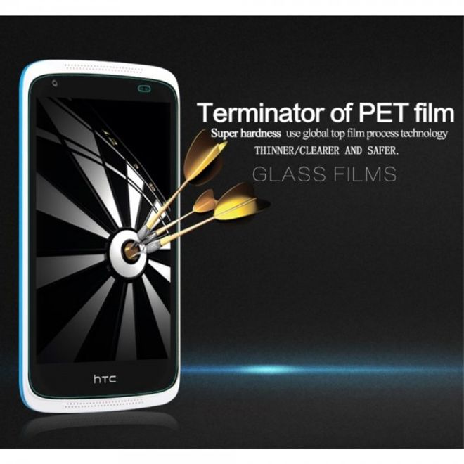HTC Desire 526/526G Schutzfolie aus gehärtetem Glas von Nillkin (H)