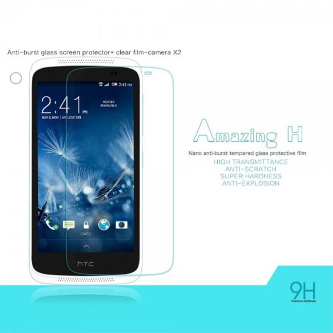 HTC Desire 526/526G Schutzfolie aus gehärtetem Glas von Nillkin (H)