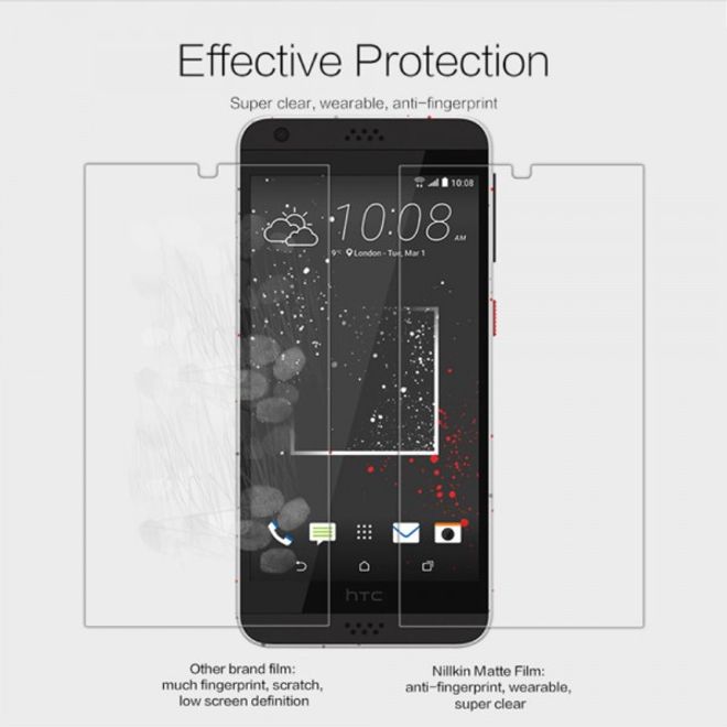 HTC Desire 530/630 Schutzfolie mit kratzfester Beschichtung von Nillkin