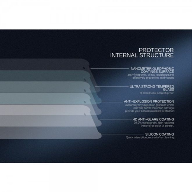 HTC One X9 Nillkin Amazing H+Pro Schutzfolie aus gehärtetem Glas (0.2mm dick)