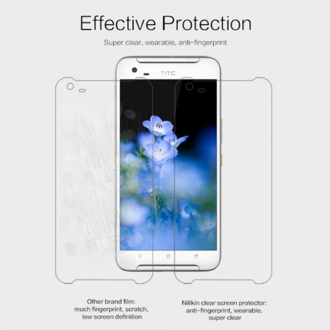 HTC One X9 Schutzfolie mit Anti-Fingerabdruck Beschichtung von Nillkin