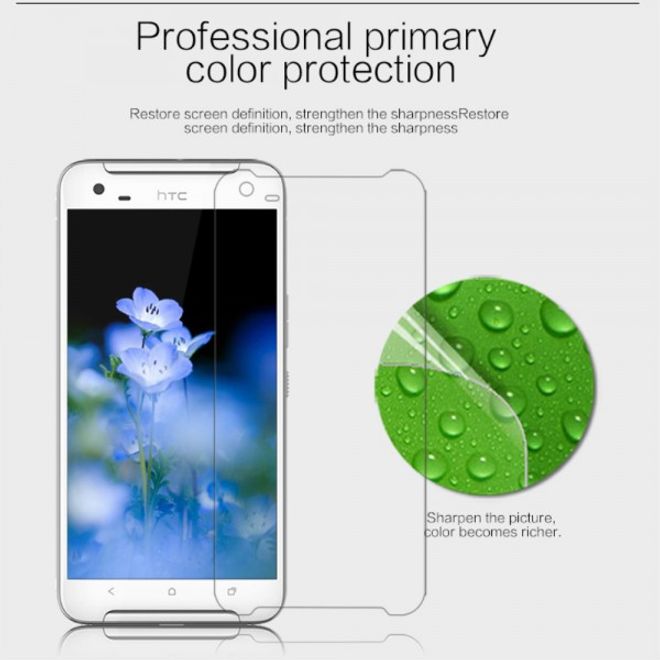 HTC One X9 Schutzfolie mit Anti-Fingerabdruck Beschichtung von Nillkin