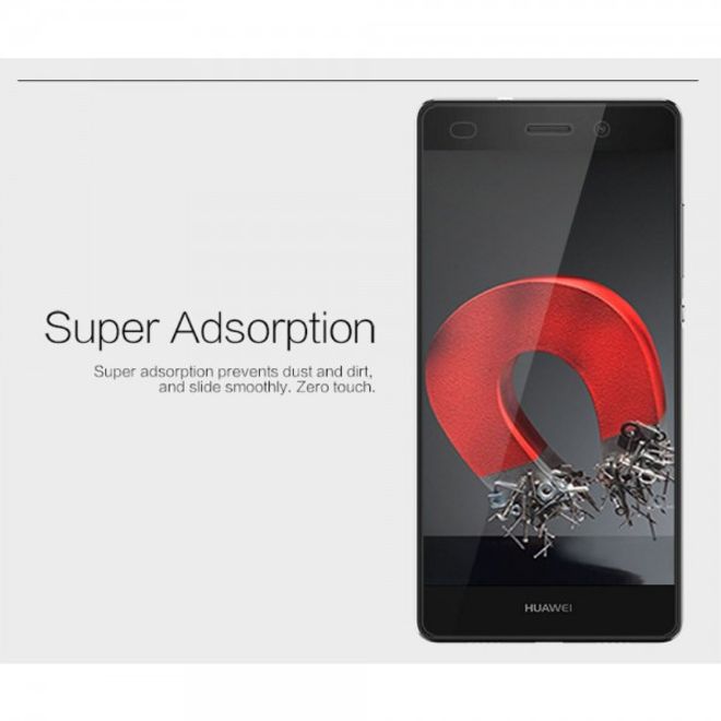 Huawei Ascend P8 Lite Schutzfolie mit Anti-Fingerabdruck Beschichtung von Nillkin