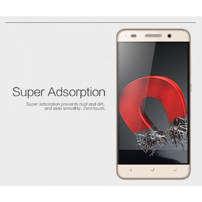 Huawei Honor 4C Schutzfolie mit Anti-Fingerabdruck Beschichtung von Nillkin - ultraklar