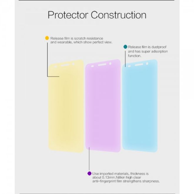 Huawei Honor 4C Schutzfolie mit Anti-Fingerabdruck Beschichtung von Nillkin - ultraklar