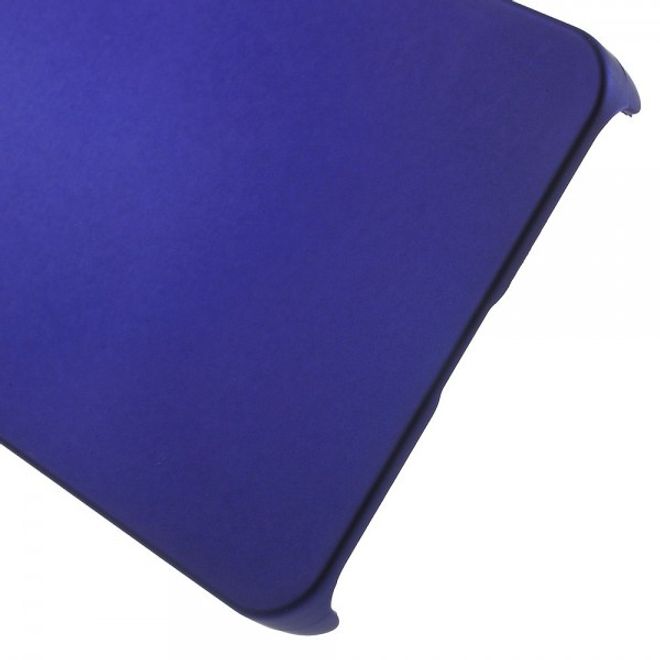 Huawei Honor 7i Gummierte Hart Plastik Hülle - dunkelblau