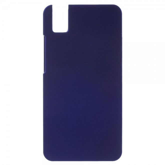 Huawei Honor 7i Gummierte Hart Plastik Hülle - dunkelblau