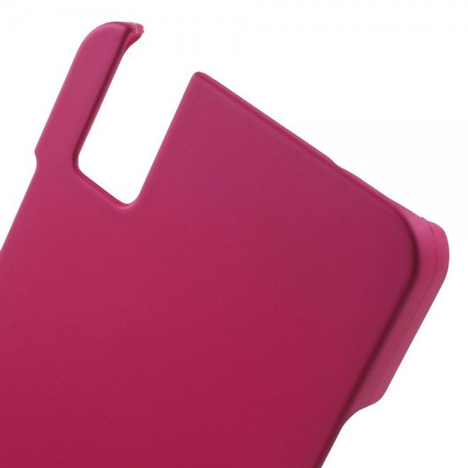 Huawei Honor 7i Gummierte Hart Plastik Hülle - rosa