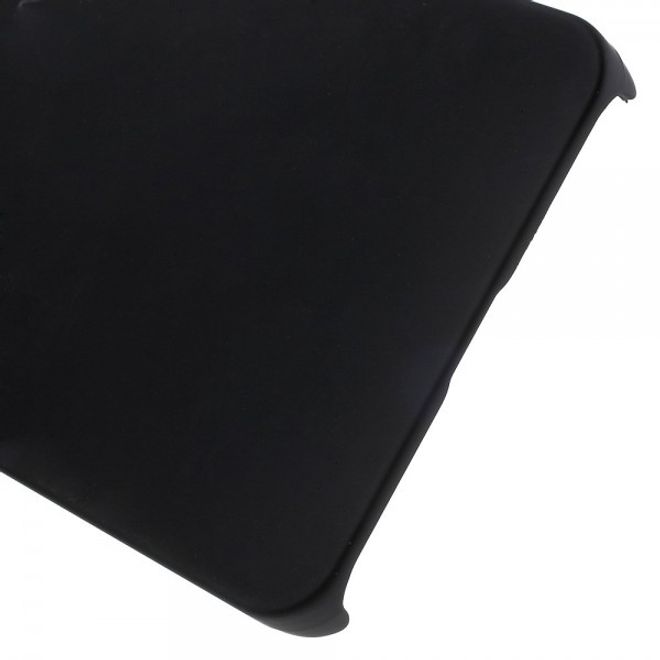 Huawei Honor 7i Gummierte Hart Plastik Hülle - schwarz