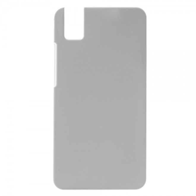 Huawei Honor 7i Gummierte Hart Plastik Hülle - weiss