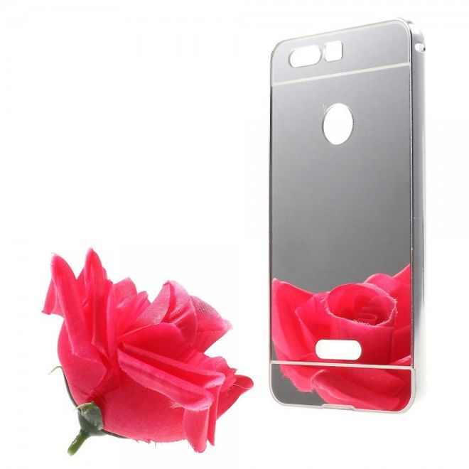 Huawei Honor 8 Handyhülle - Case aus Plastik - aufschiebbar - silber