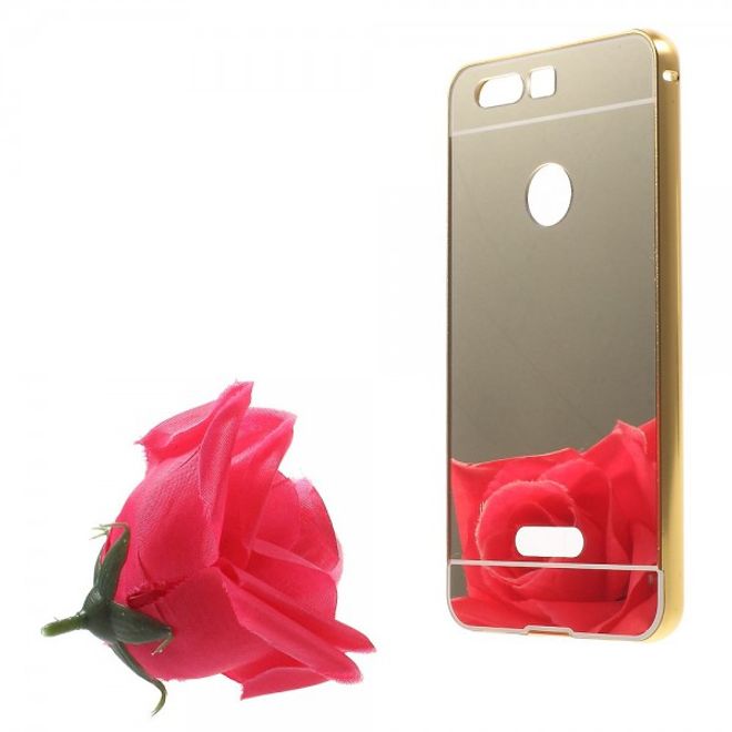 Huawei Honor 8 Handyhülle - Case aus Plastik - aufschiebbar - gold