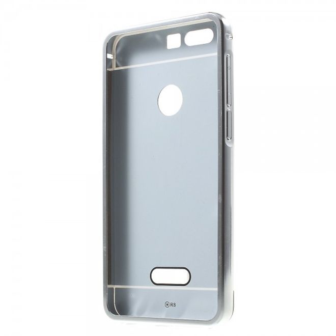 Huawei Honor 8 Handyhülle - Case aus Plastik - aufschiebbar - silber