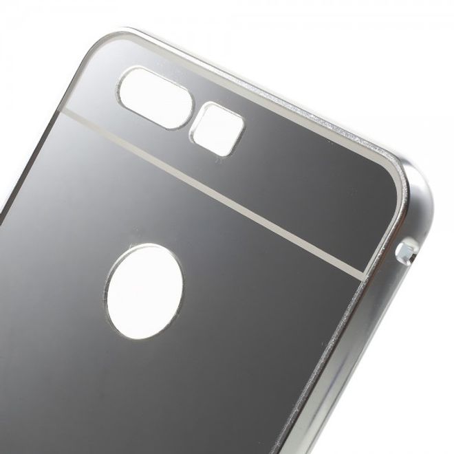 Huawei Honor 8 Handyhülle - Case aus Plastik - aufschiebbar - silber