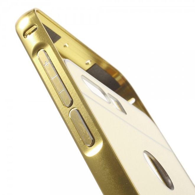 Huawei Honor 8 Handyhülle - Case aus Plastik - aufschiebbar - gold