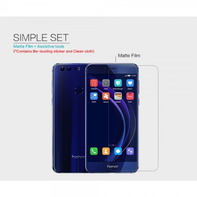 Huawei Honor 8 Schutzfolie mit kratzfester Beschichtung von Nillkin - matt