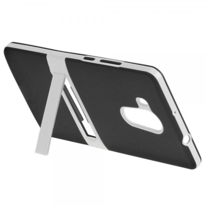 Huawei Mate 8 Elastische Plastik Cover Case Hülle mit Kickstand von Hat Prince - schwarz