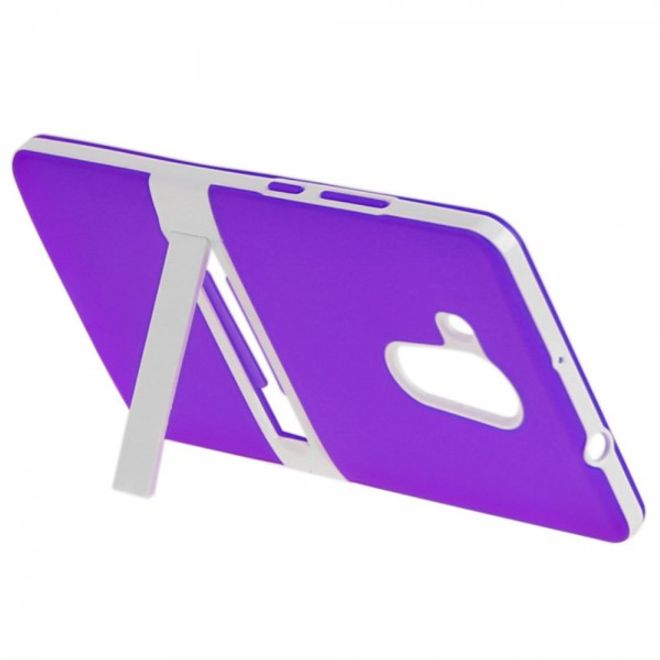Huawei Mate 8 Elastische Plastik Cover Case Hülle mit Kickstand von Hat Prince - purpur