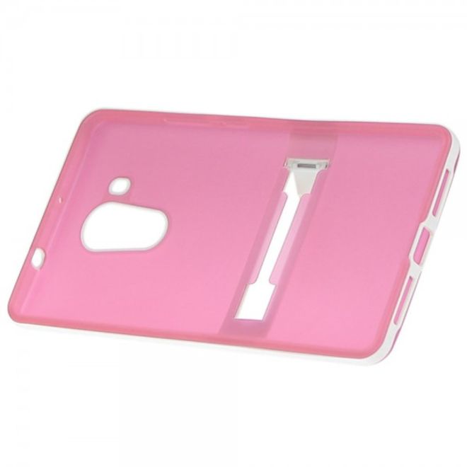 Huawei Mate 8 Elastische Plastik Cover Case Hülle mit Kickstand von Hat Prince - pink