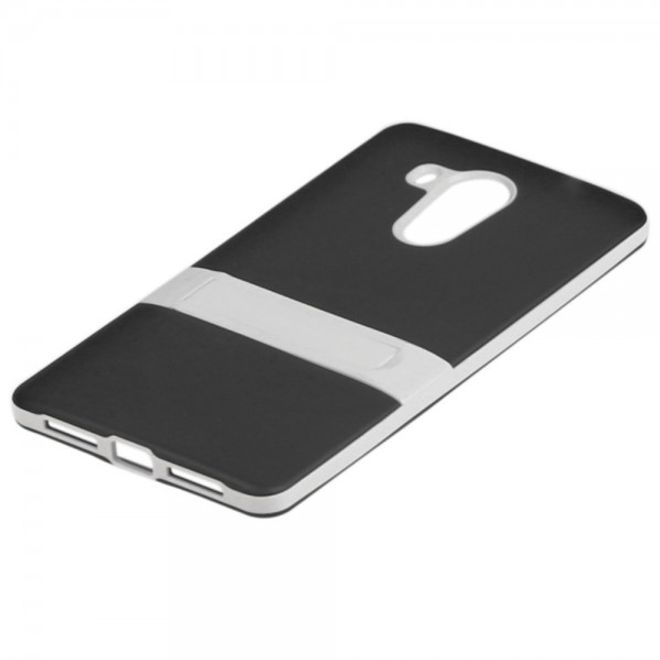 Huawei Mate 8 Elastische Plastik Cover Case Hülle mit Kickstand von Hat Prince - schwarz