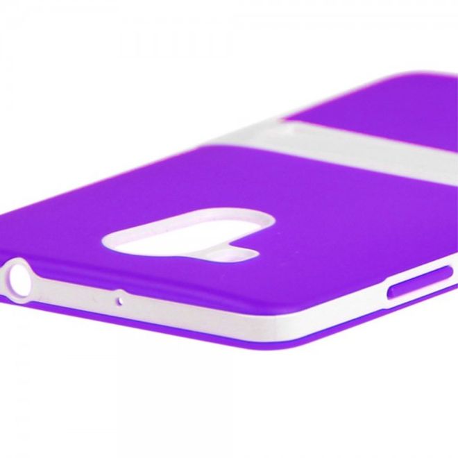 Huawei Mate 8 Elastische Plastik Cover Case Hülle mit Kickstand von Hat Prince - purpur