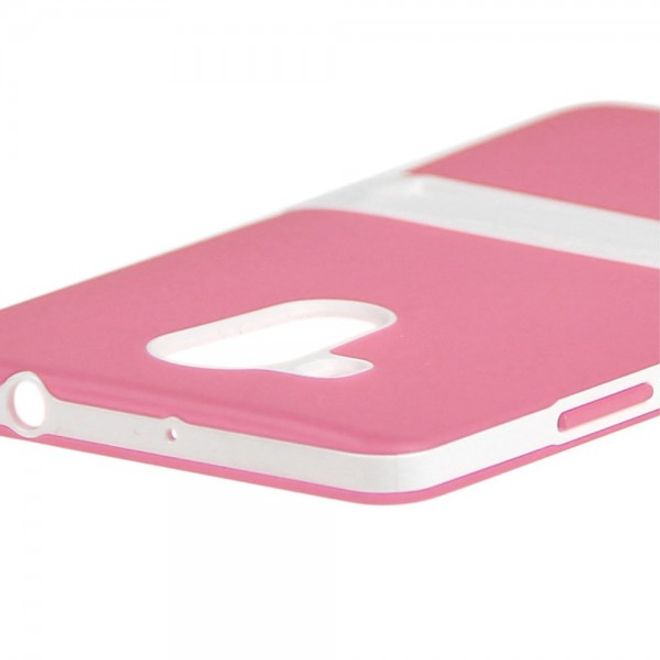 Huawei Mate 8 Elastische Plastik Cover Case Hülle mit Kickstand von Hat Prince - pink