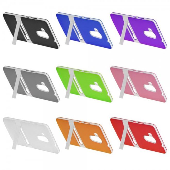 Huawei Mate 8 Elastische Plastik Cover Case Hülle mit Kickstand von Hat Prince - rot