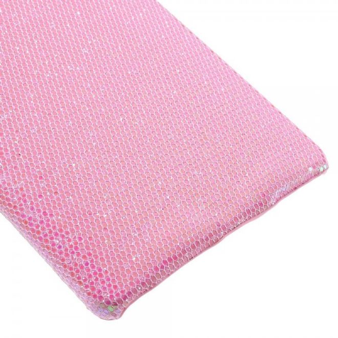 Huawei Mate 8 Glitzernde Hart Plastik Cover Case Hülle - pink