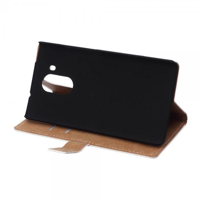 Huawei Mate 8 Leder Case Handy Hülle mit Postkarte