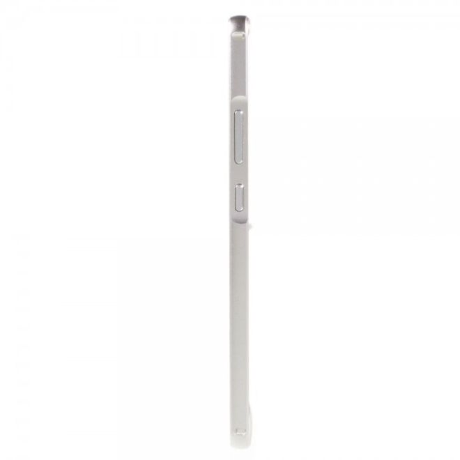 Huawei Mate 8 Metall Bumper Case mit kleinem Buckel - silber