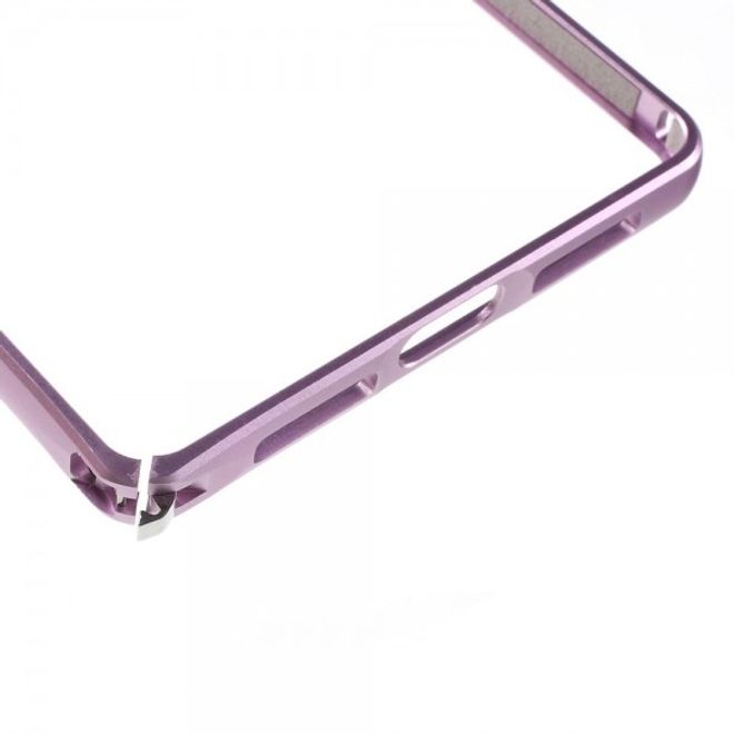 Huawei Mate 8 Metall Bumper Case mit kleinem Buckel - pink