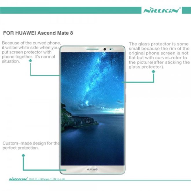 Huawei Mate 8 Nillkin Amazing H Schutzfolie aus gehärtetem Glas (0.3mm dick)