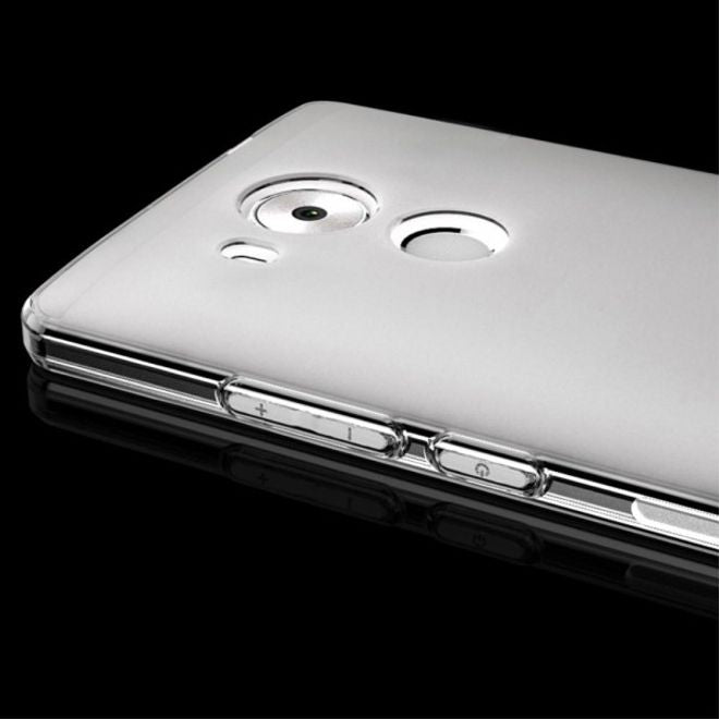 Huawei Mate 8 Ultradünne, elastische Plastik Case Hülle von Nillkin - braun