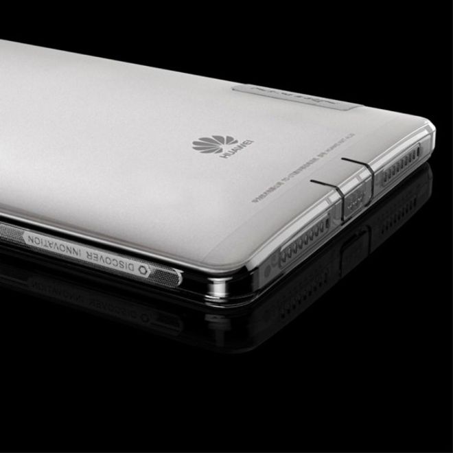 Huawei Mate 8 Ultradünne, elastische Plastik Case Hülle von Nillkin - grau