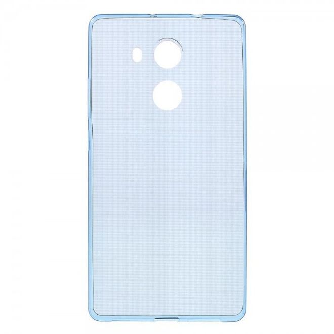 Huawei Mate 8 Ultradünne, elastische Plastik Handy Hülle - dunkelblau