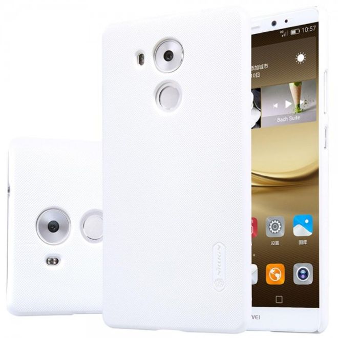 Nillkin - Huawei Mate 8 Hülle - Plastik Case - Super Frosted Shield Series - weiss
