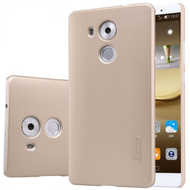 Nillkin - Huawei Mate 8 Hülle - Plastik Case - Super Frosted Shield Series - gold
