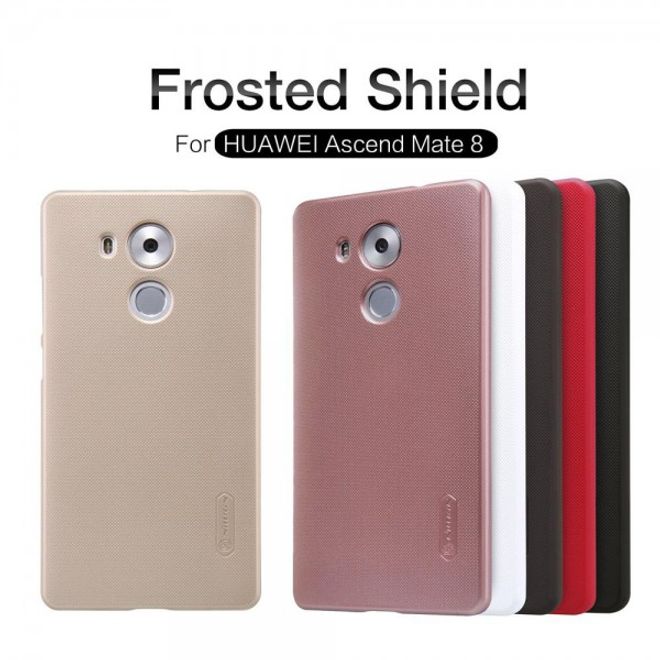 Nillkin - Huawei Mate 8 Hülle - Plastik Case - Super Frosted Shield Series - weiss